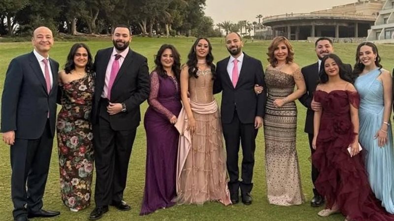 حفل خطبة ابن الإعلامي