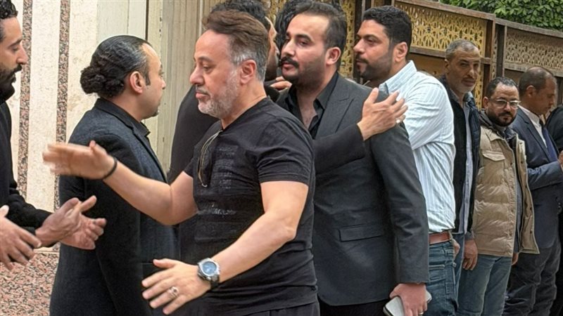 عزاء والد السيناريست