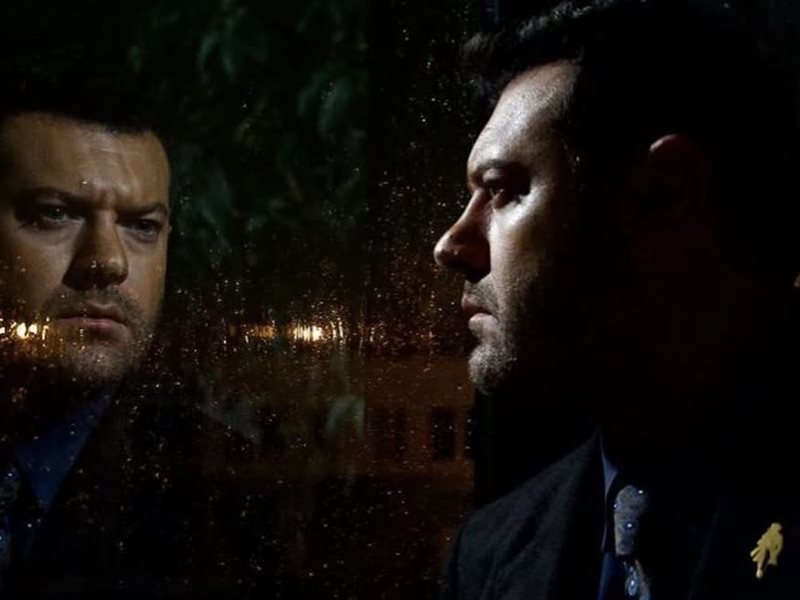 عمرو يوسف يشارك جمهوره صورا من كواليس مسلسل 