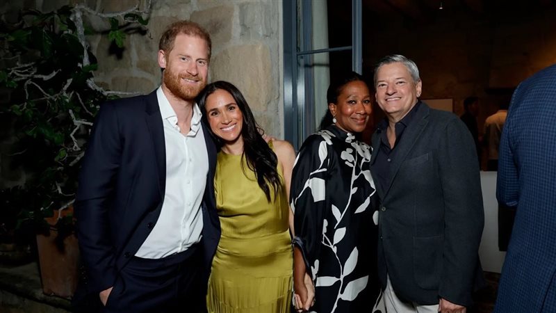 الأمير هاري وزوجته