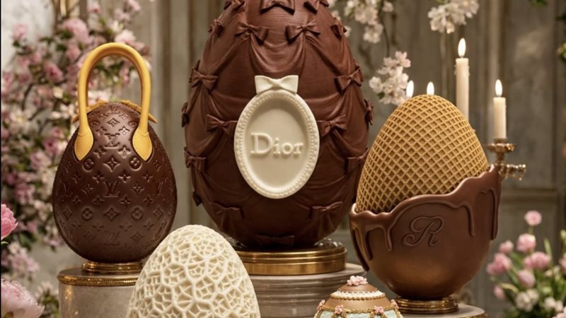 بيض الشيكولاته 