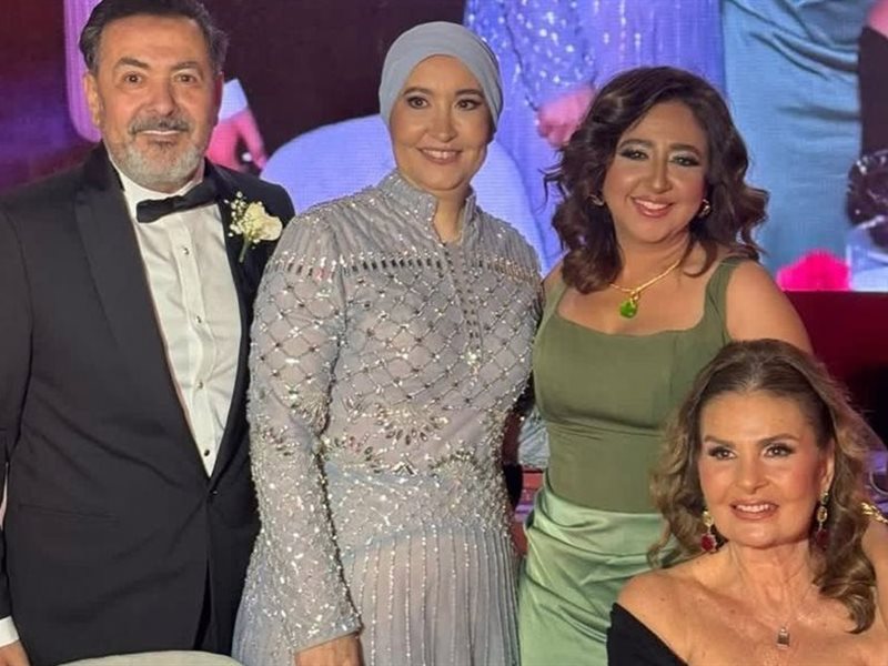حفل زفاف ابنة الإعلامي خيري رمضان