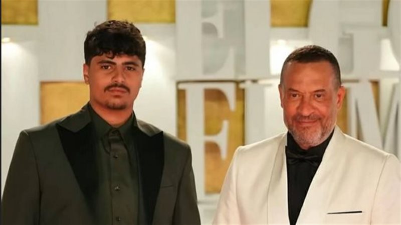 ماجد المصري وابنه