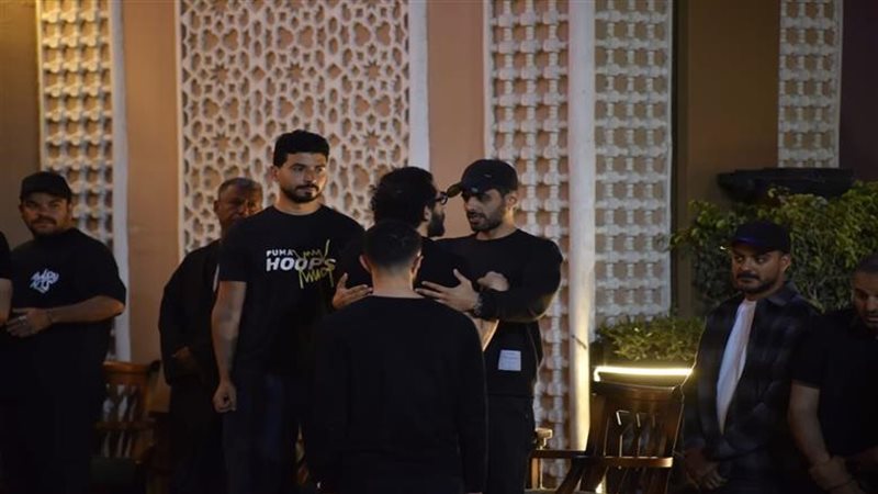 عزاء والد الفنان