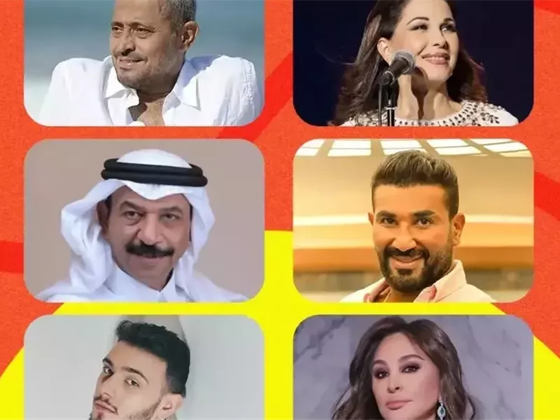 منهم تامر حسني وجورج وسوف و الشامي.. يضيئون مهرجان جرش في دورته الـ40