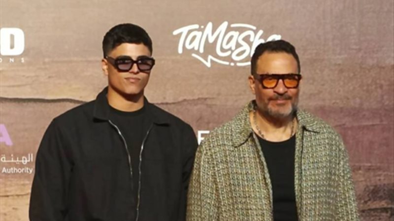 ماجد المصري وابنه