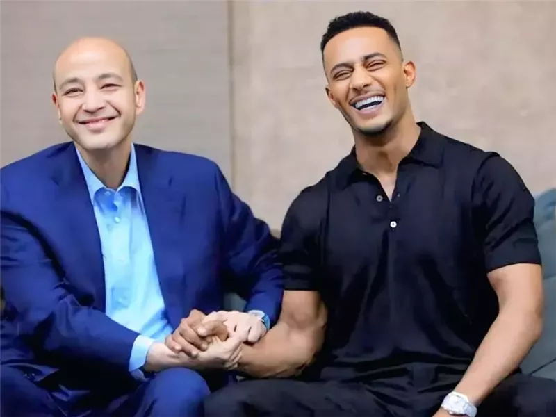 محمد رمضان وعمرو أديب