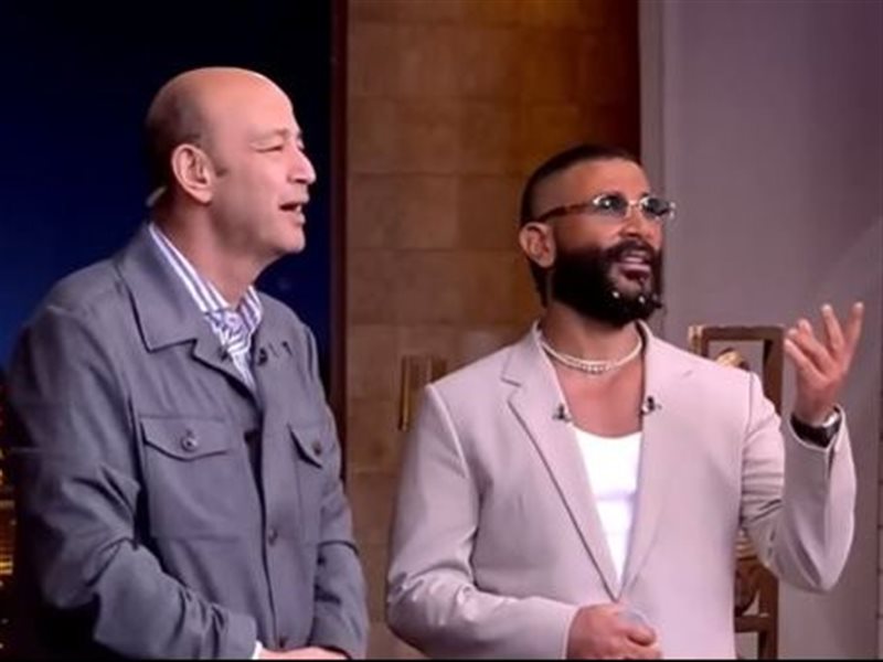 أحمد سعد وعمرو أديب