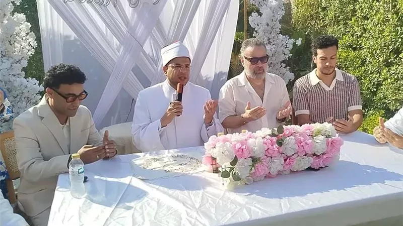 عقد قران ابنة صبحي
