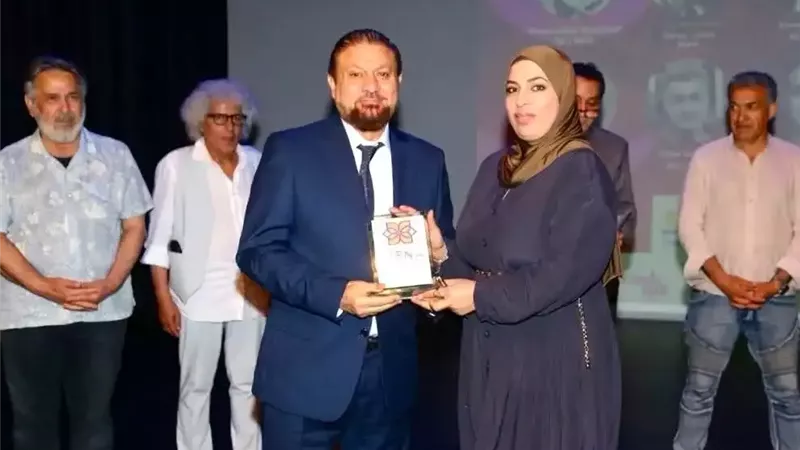 جانب من التكريم 