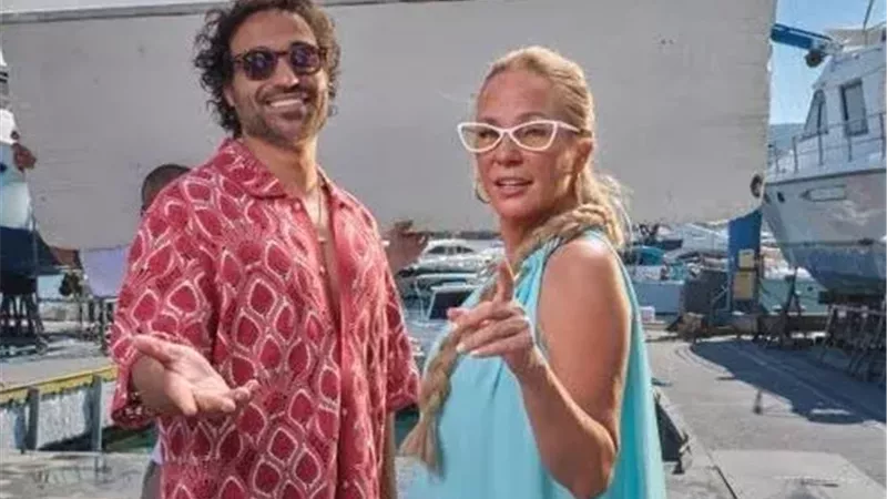 شيرين رضا وأحمد فهمي
