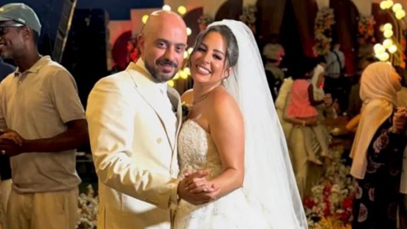 زهرة رامي وزوجها