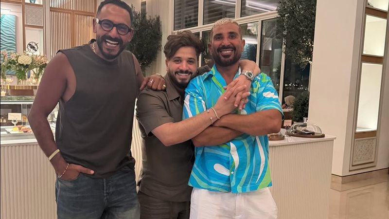 أحمد سعد ومصطفى حجاج