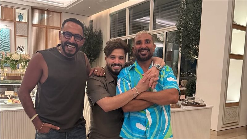 أحمد سعد ومصطفى حجاج