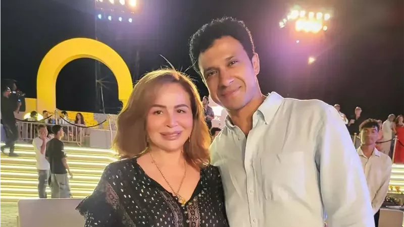 عصام عمر وإلهام شاهين