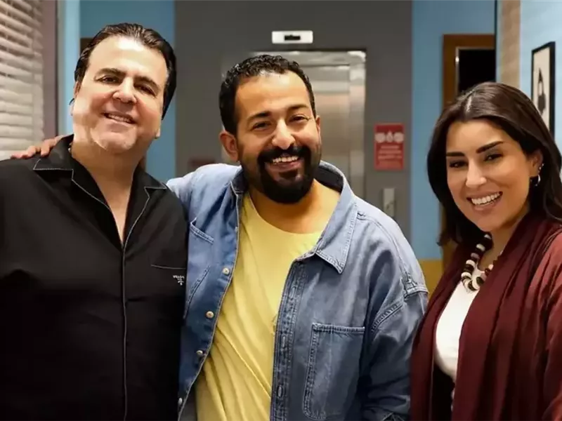 أيتن عامر و إبراهيم الحجاج 
