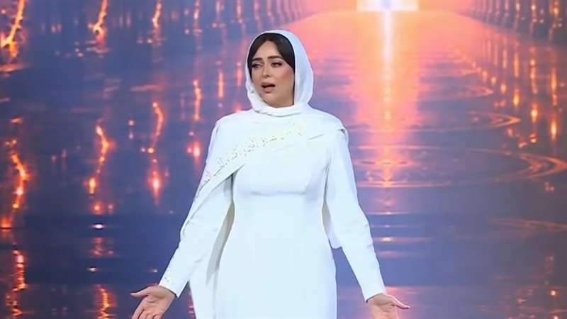 هبه مجدي خلال الحفل