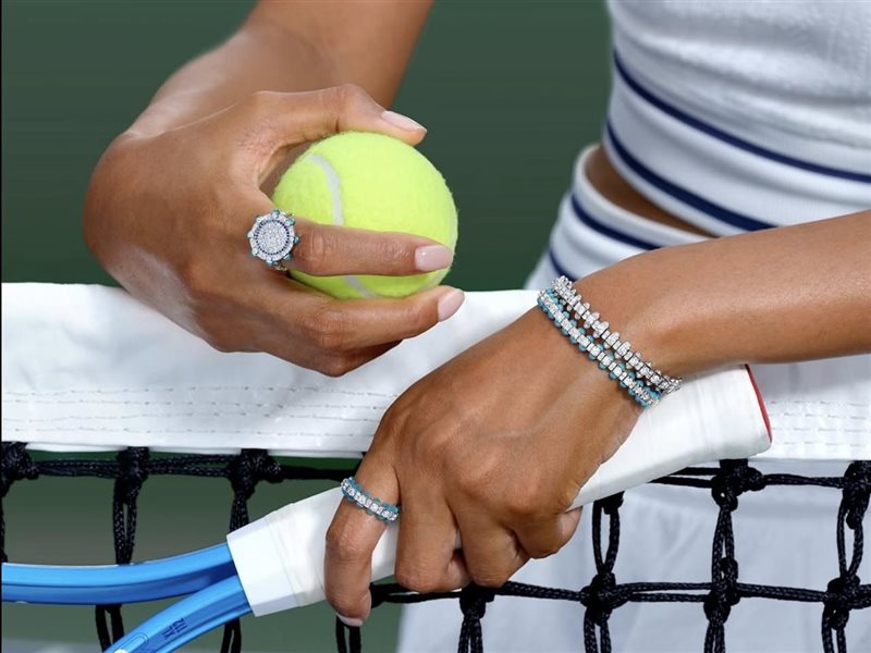     مجوهرات Marli تزين أجواء US Open بخواتم وأساور لافتة