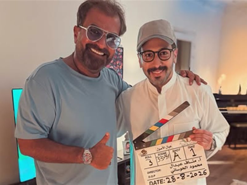 فهد البناي والمخرج مناف عبدال 