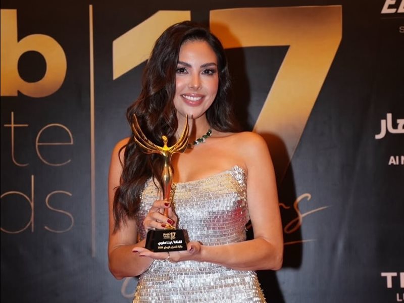نينا مغربي تكرم عن دورها في مسلسل «رأس الأفعى»
