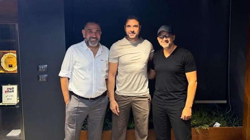 أحمد عز ومحمد رشيدي