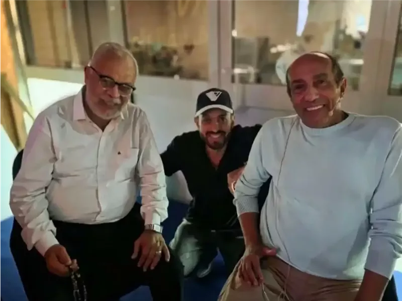 بحضور أشرف زكي.. صور من كواليس أوبريت 