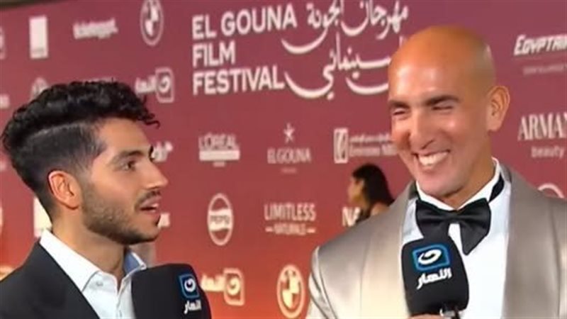 مينا مسعود فى افتتاح