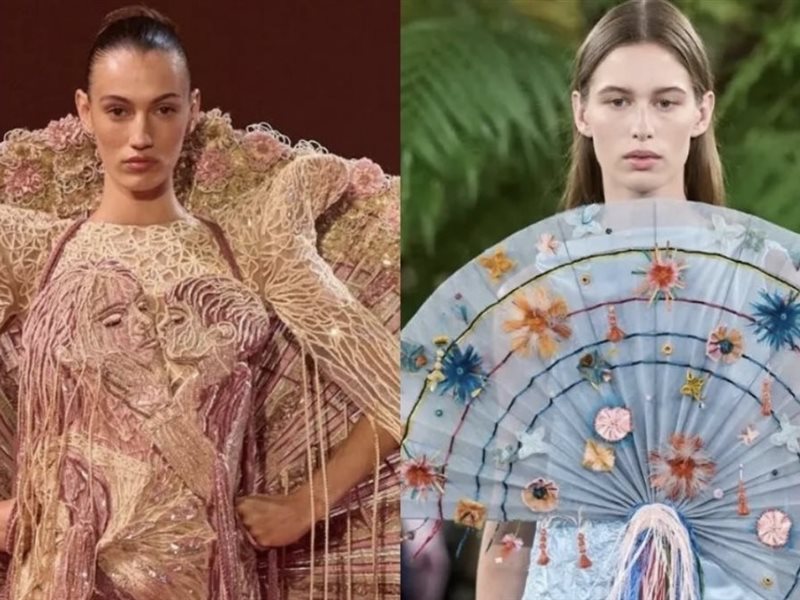 تصاميم تتجاوز حدود الموضة.. Vogue Arabia تستلهم من عروض الهوت كوتور إطلالات حفلها المرت
