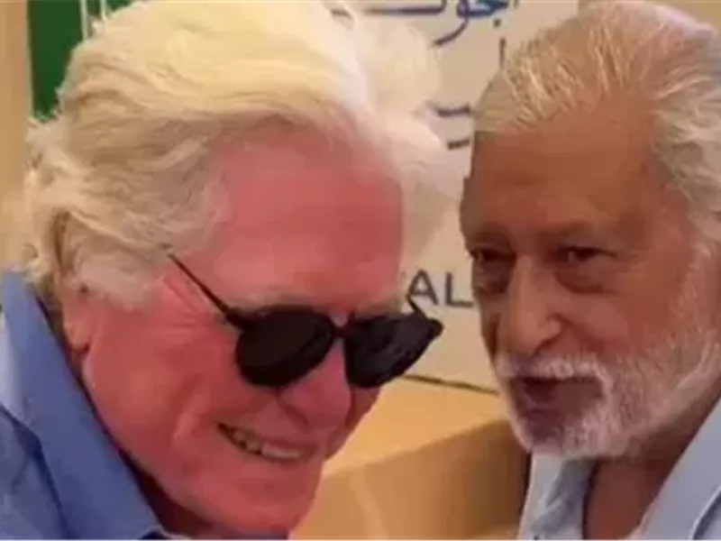 محسن احمد وحسين فهمي 