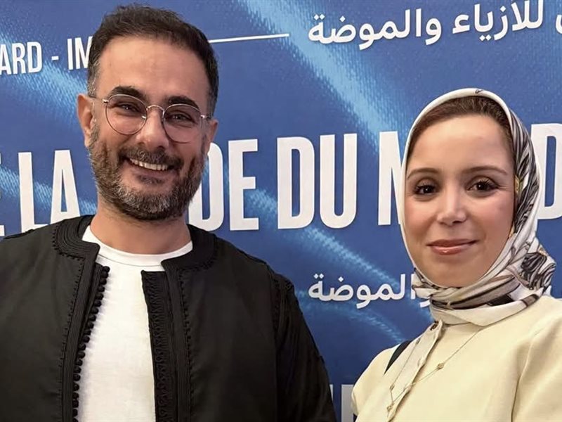 المصمم الليبي إبراهيم الشيباني