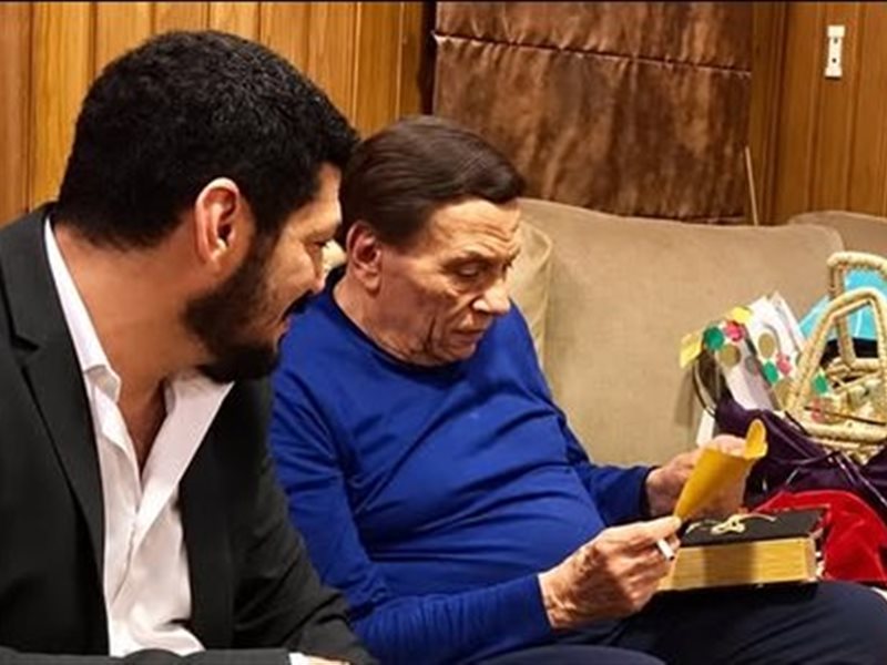 عادل إمام وباسم سمرة